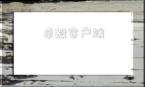 卓毅客户端卓威驱动官网下载